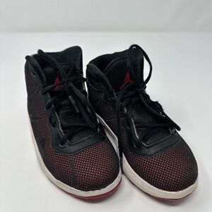 Toddler Size 10.5c Jordan Superfly 4 Red Black White Sneakers Shoes Pre-Owned